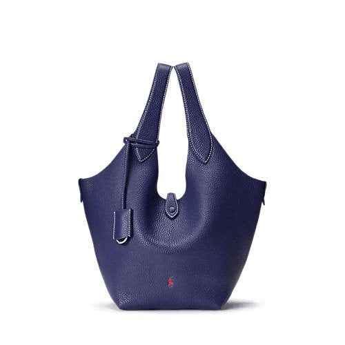 RALPH LAUREN Polo Play Leather Tote