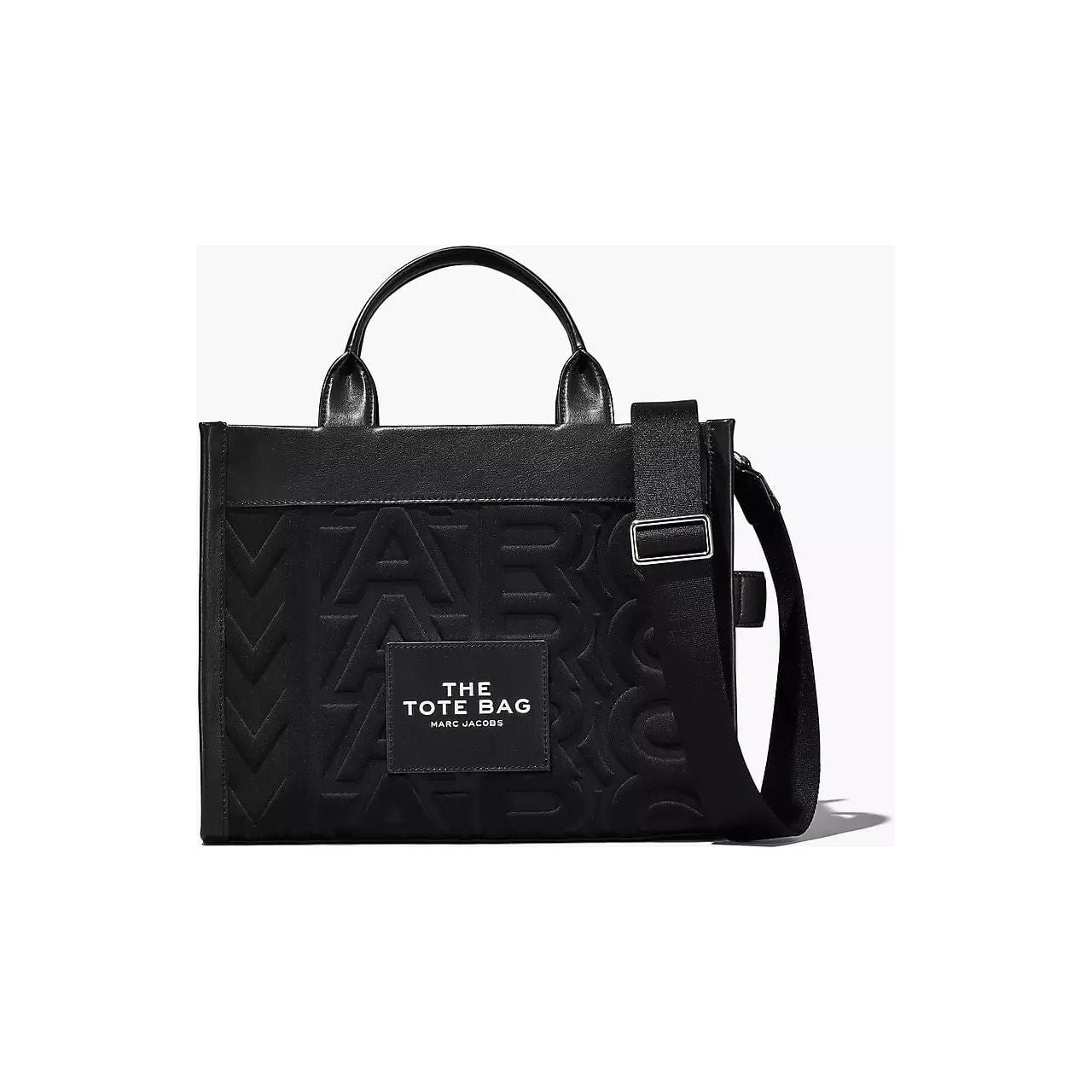 MARC JACOBS THE
MONOGRAM NEOPRENE MEDIUM TOTE BAG