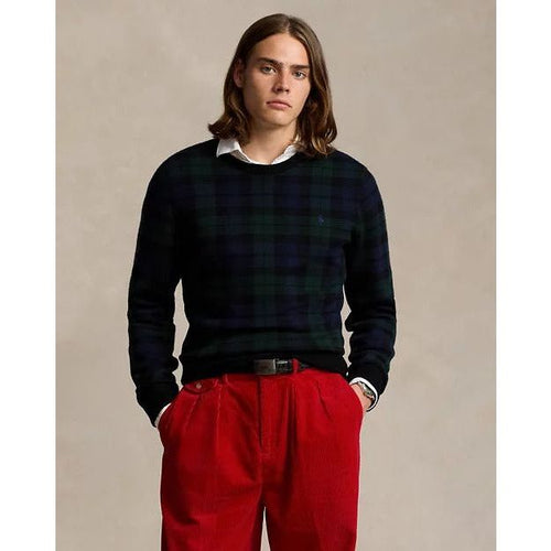 Load image into Gallery viewer, RALPH LAUREN Plaid Washable Wool Jumper
