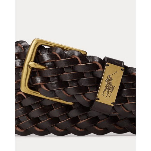 Load image into Gallery viewer, RALPH LAUREN Braided Leather Belt
