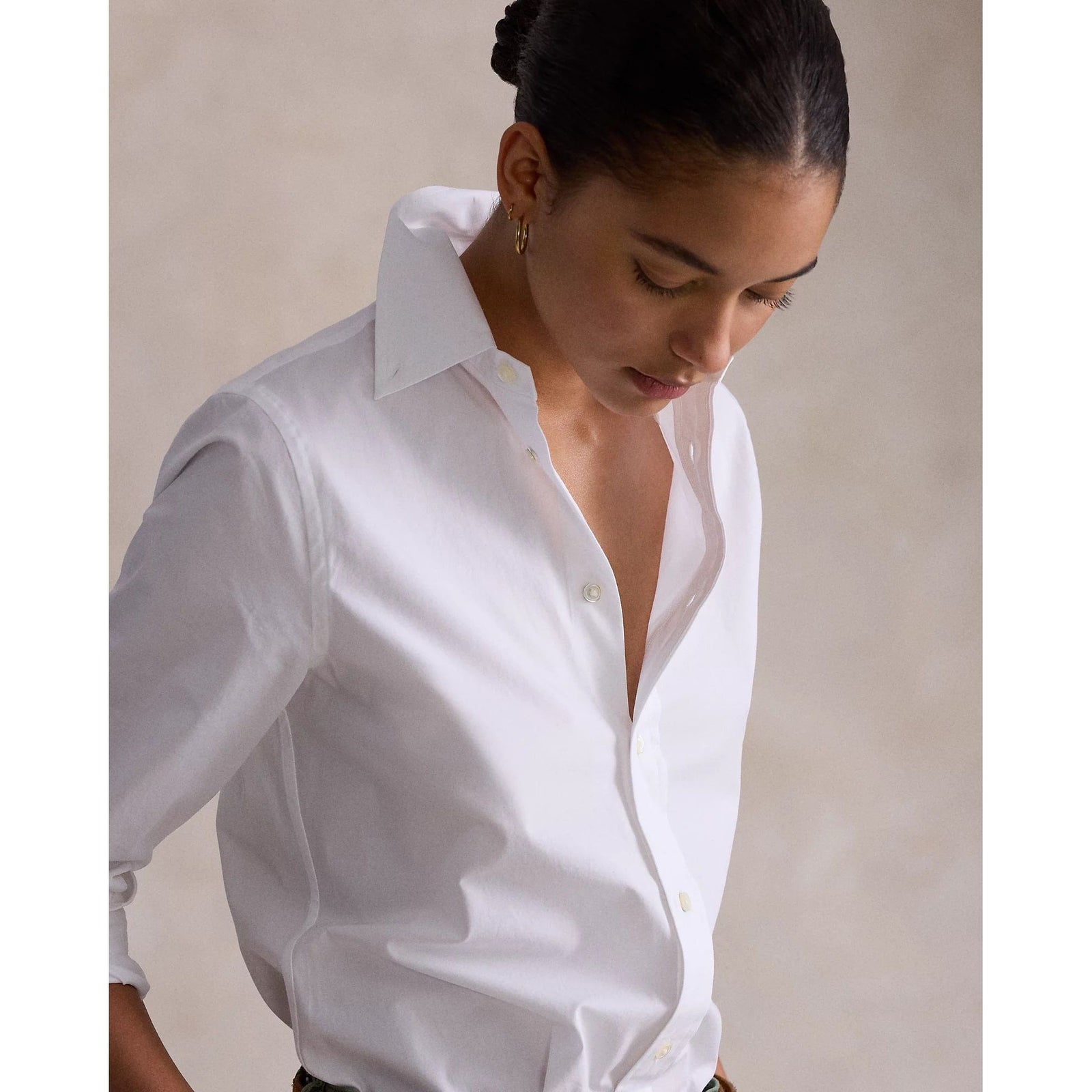 RALPH LAUREN Stretch Slim Fit Cotton Shirt