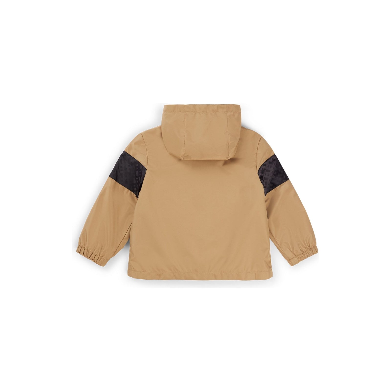 BOSS KIDS KIDS' WATER-REPELLENT HOODED WINDBREAKER WITH MONOGRAM DETAILING - Yooto