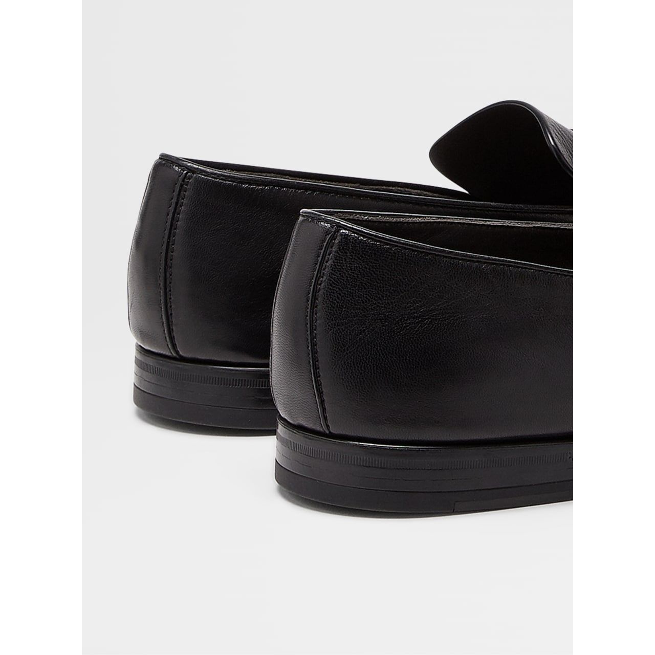 Black Nappa L'Asola Moccasin