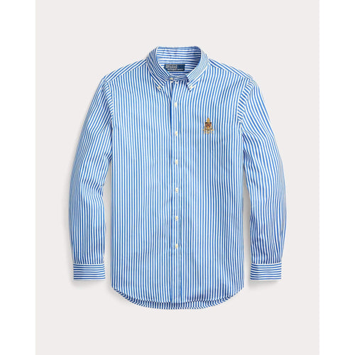 Load image into Gallery viewer, POLO RALPH LAUREN CLASSIC FIT CREST STRIPED POPLIN SHIRT
