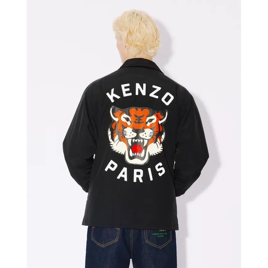 KENZO 'KENZO LUCKY TIGER' QUILTED COACH JACKET - Yooto
