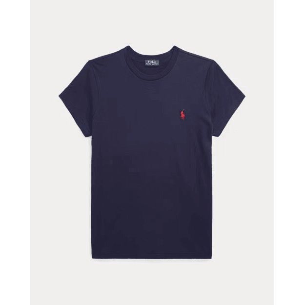 RALPH LAUREN Cotton Jersey Crewneck T-Shirt