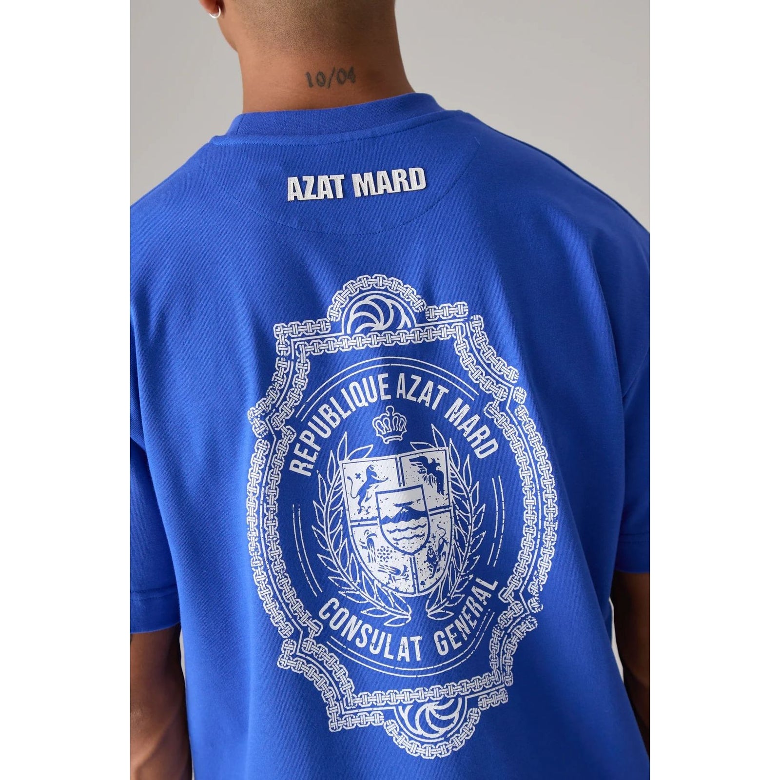 AZAT MARD SPECIAL BLENDS WASHED BLACK T-SHIRT