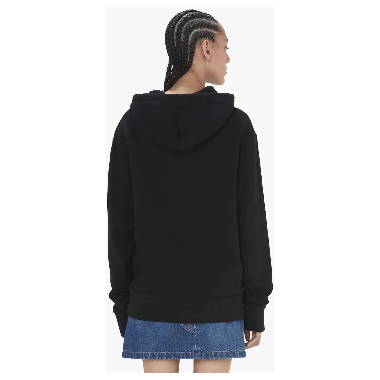 JW ANDERSON HOODIE WITH LOGO EMBROIDERY - Yooto