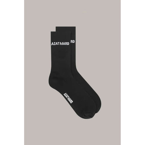 Load image into Gallery viewer, AZAT MARD BLACK ACTIVEWEAR SOCKS
