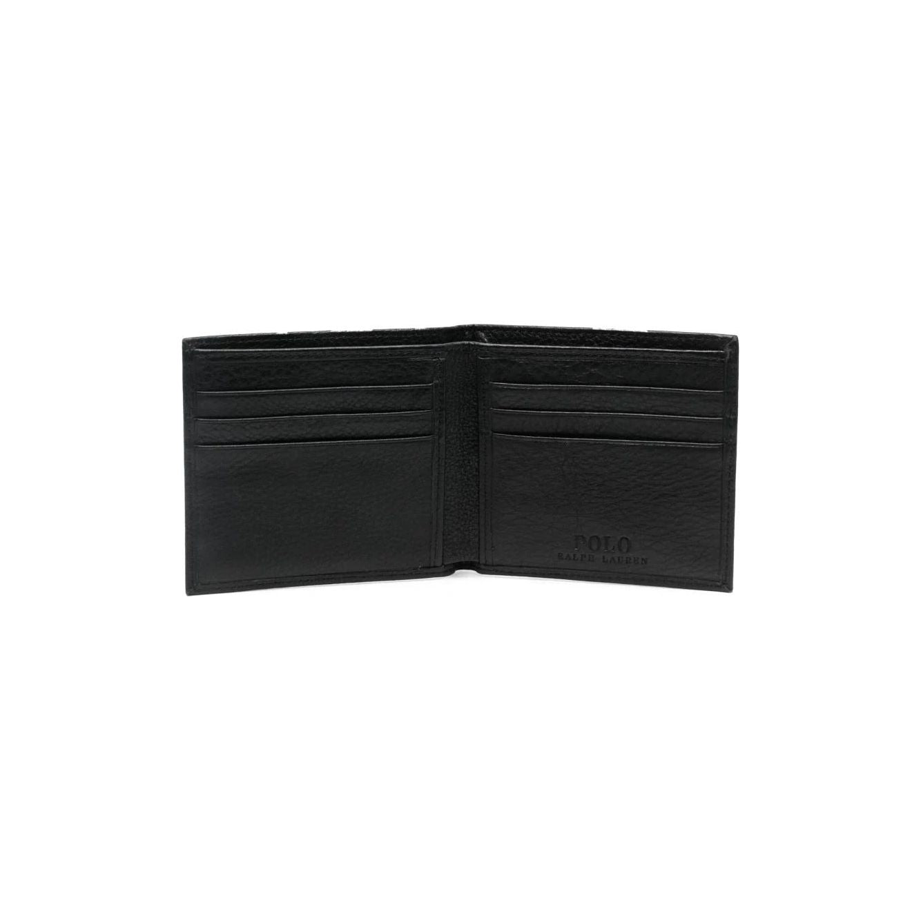 POLO RALPH LAUREN LOGO-DEBOSSED LEATHER WALLET - Yooto