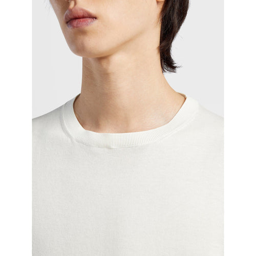 Load image into Gallery viewer, ZEGNA WHITE PREMIUM COTTON T-SHIRT
