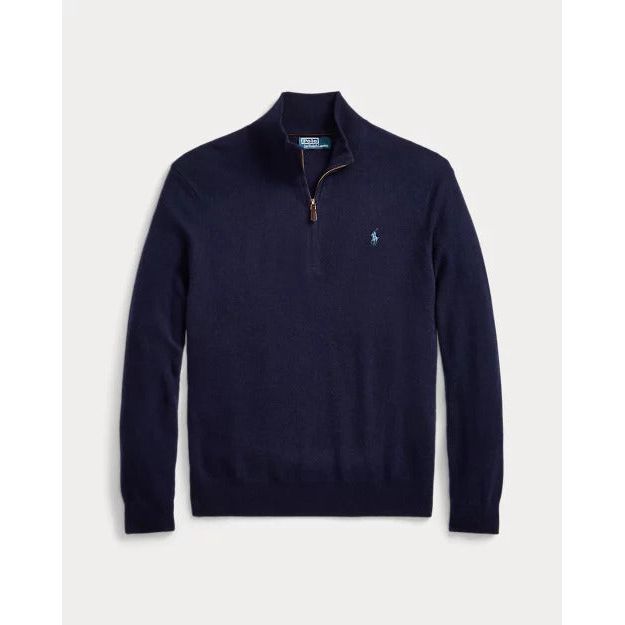 RALPH LAUREN Wool Quarter-Zip Jumper