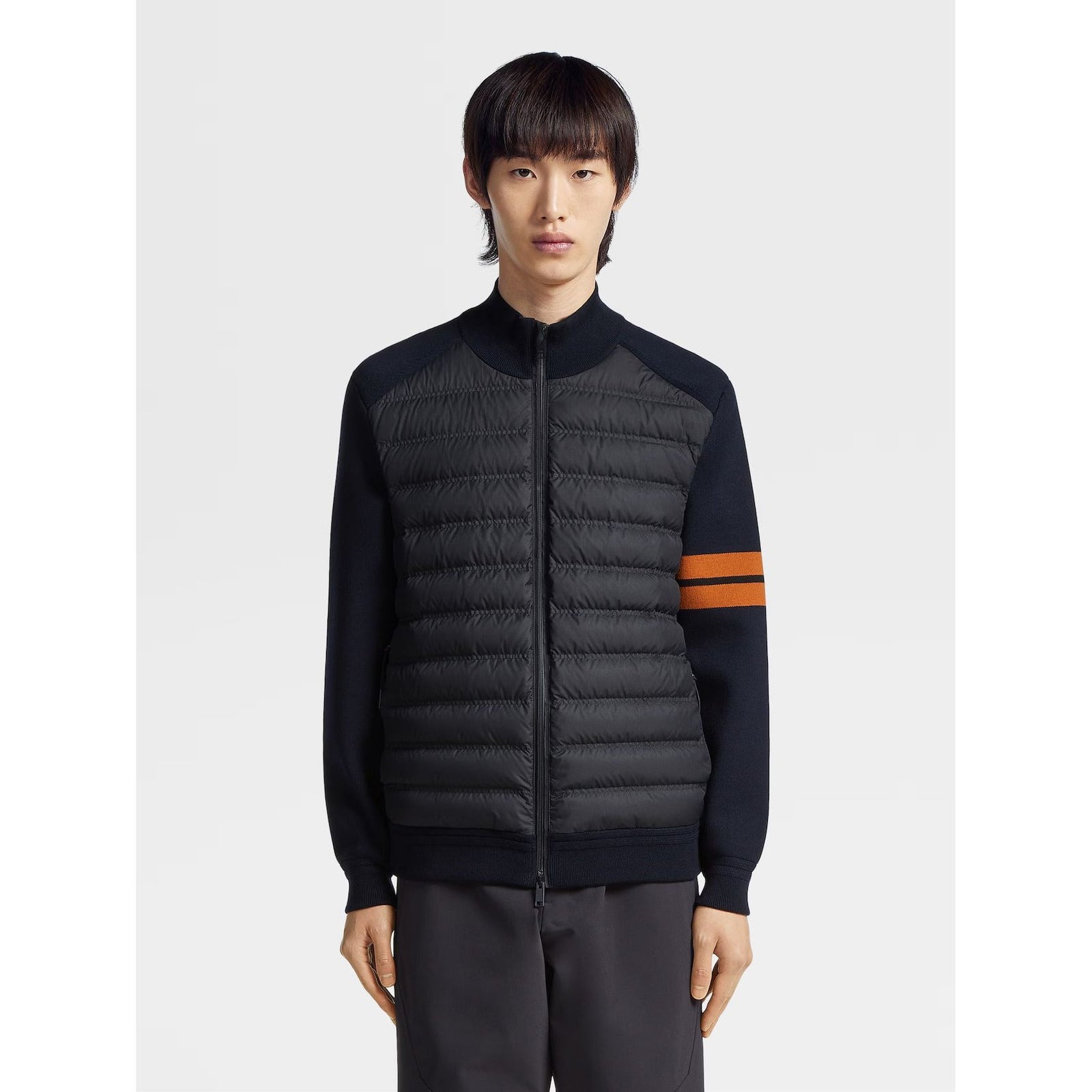 ZEGNA Navy Blue High Performance™ Wool Cardigan