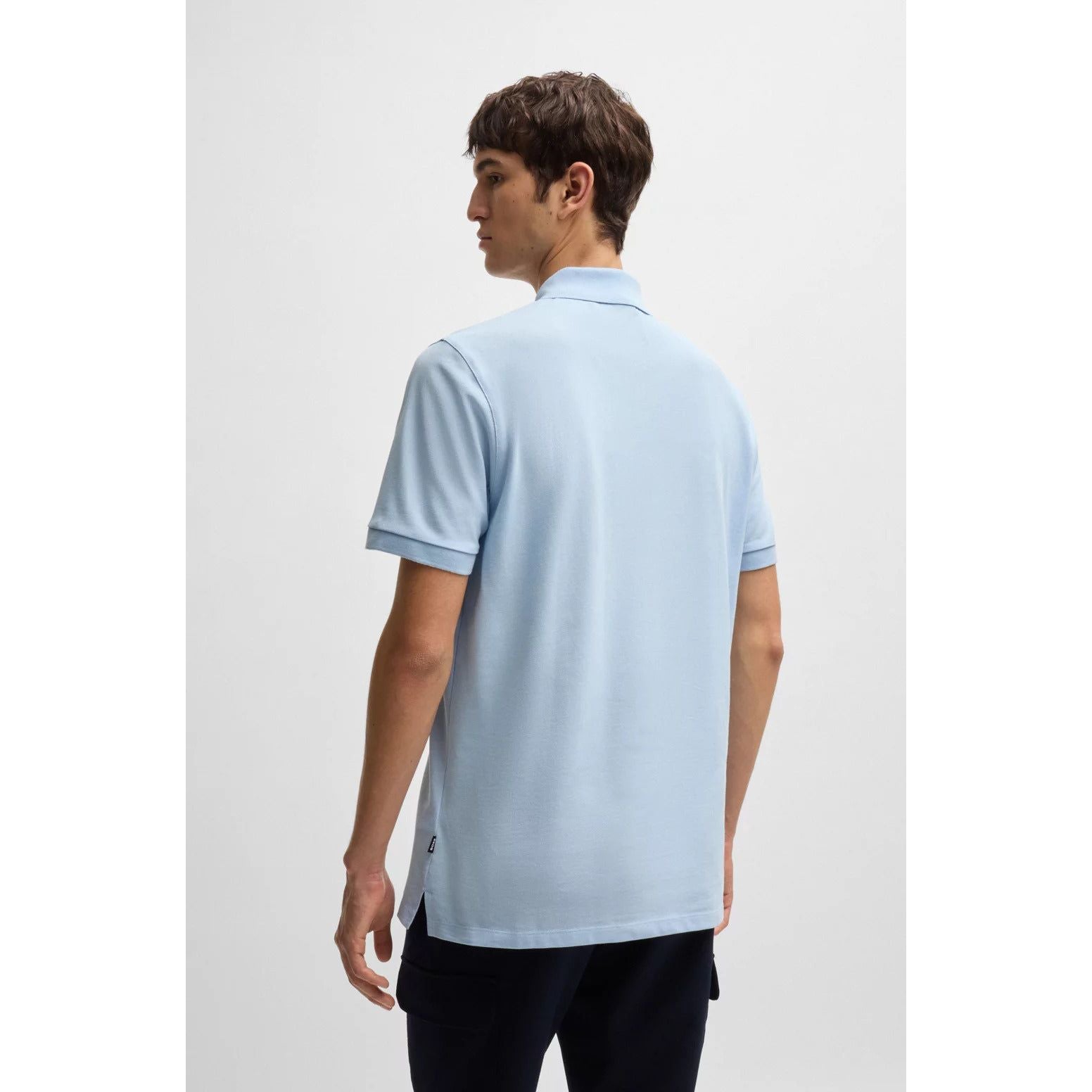 BOSS PALLAS REGULAR-FIT POLO SHIRT IN COTTON