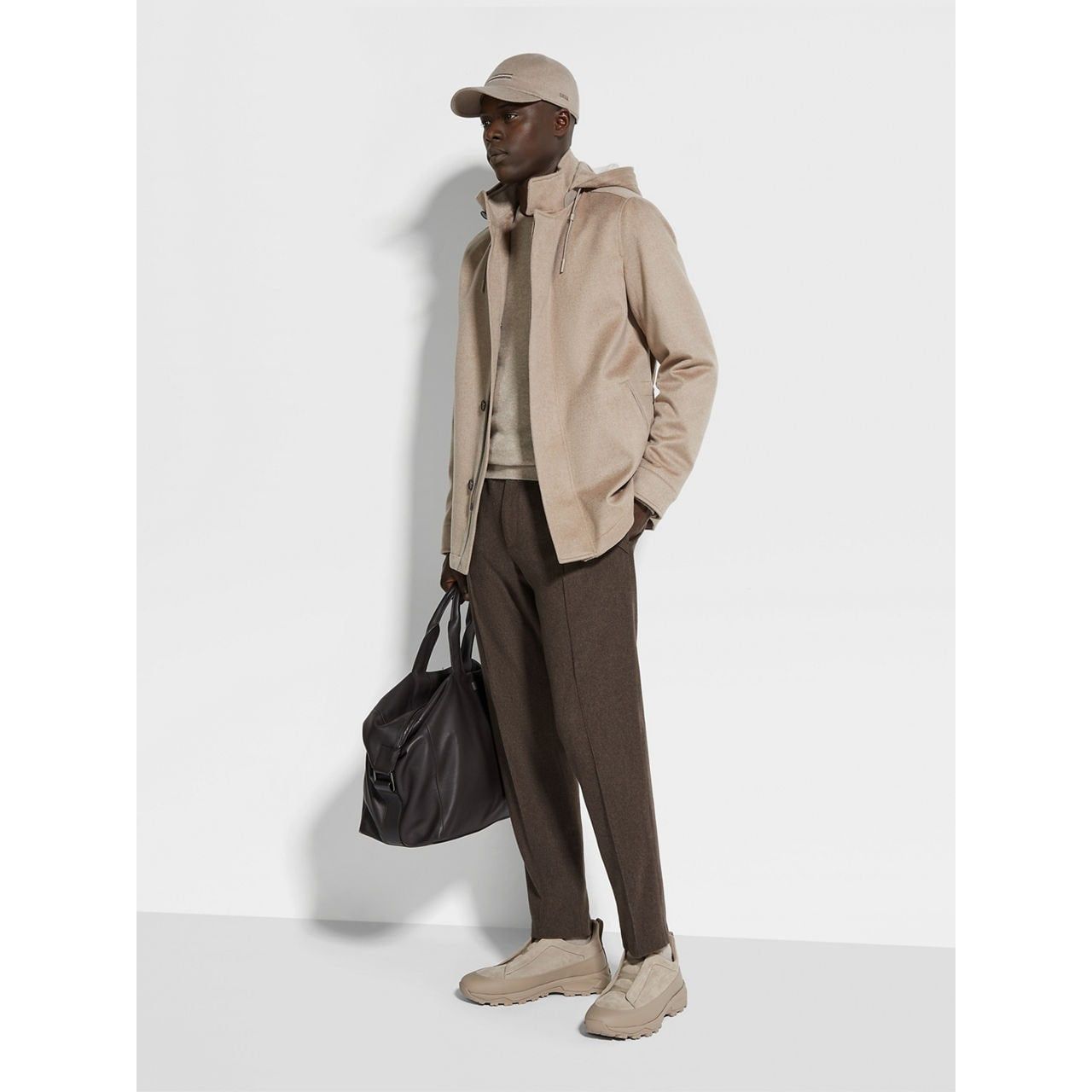 ZEGNA OASI CASHMERE ELEMENTS CIMA OVERJACKET