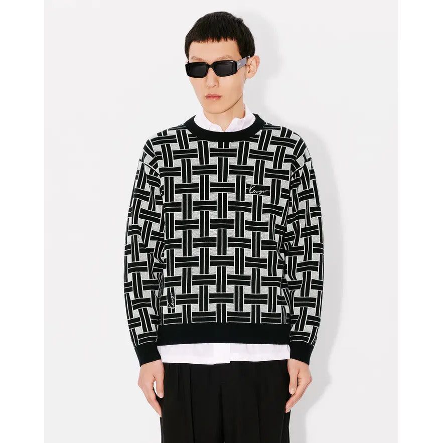 KENZO EMBROIDERED JUMPER