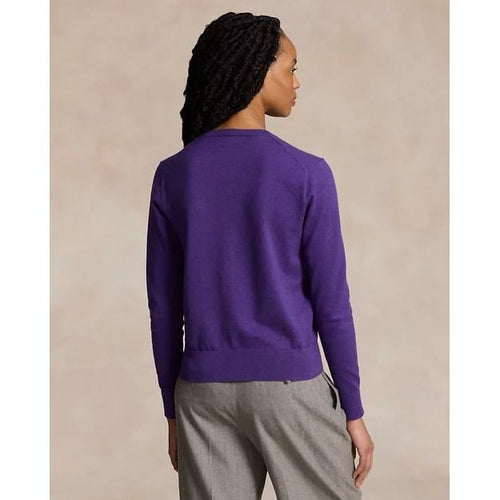 Load image into Gallery viewer, RALPH LAUREN Cotton-Blend Cardigan
