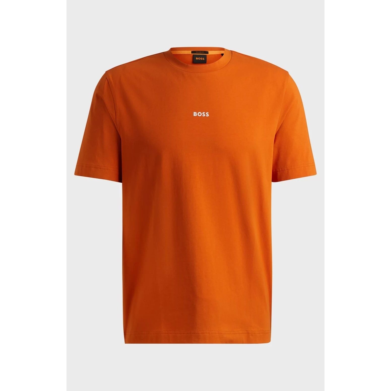 BOSS RELAXED-FIT T-SHIRT IN STRETCH COTTON WITH LOGO PRINT