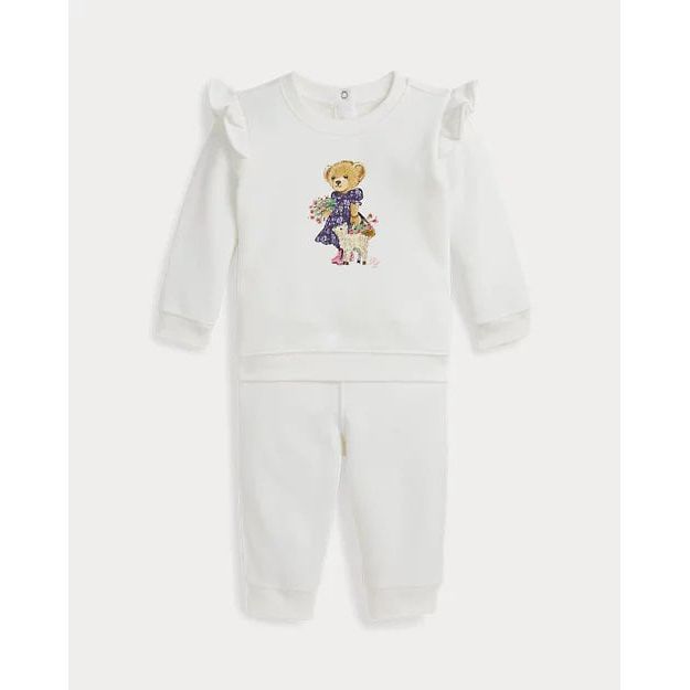 RALPH LAUREN Polo Bear Sweatshirt & Trouser Set