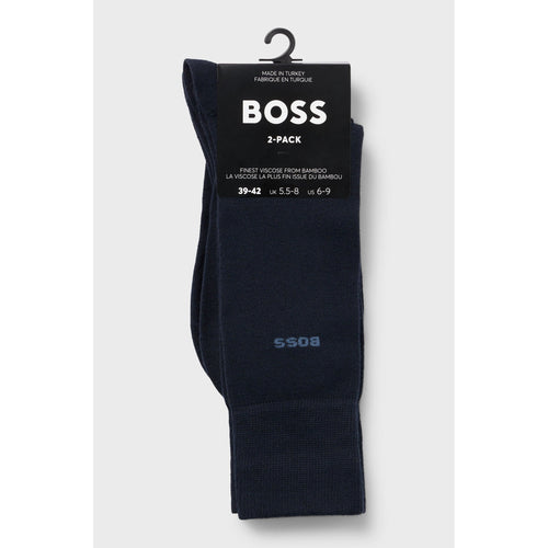 Load image into Gallery viewer, BOSS TWO-PACK OF REGULAR-LENGTH SOCKS IN SOFT VISCOSE BAMBOO
