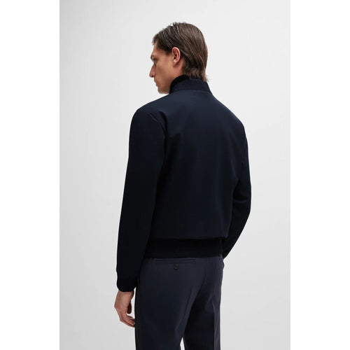 Load image into Gallery viewer, BOSS SLIM-FIT BLOUSON JACKET IN A WOOL BLEND
