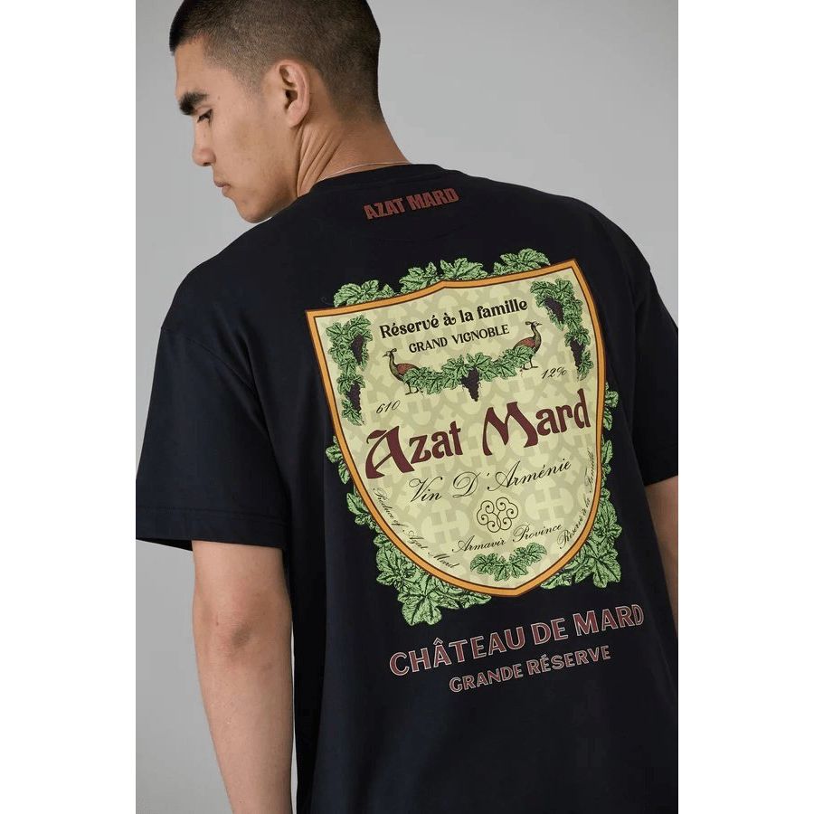 AZAT MARD BLACK CHATEAU DE MARD T-SHIRT