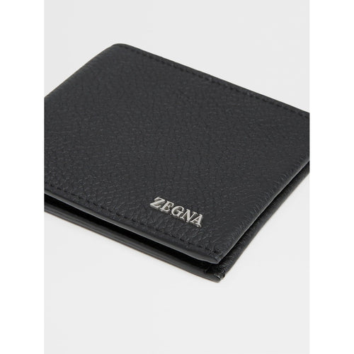 Load image into Gallery viewer, ZEGNA Vicuna Color Deerskin Billfold 8cc Wallet
