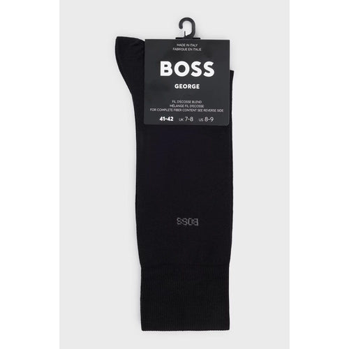 Load image into Gallery viewer, BOSS REGULAR-LENGTH LOGO SOCKS IN MERCERISED EGYPTIAN COTTON
