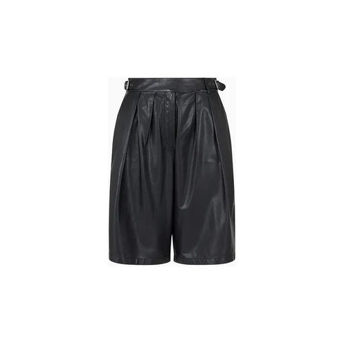 Load image into Gallery viewer, EMPORIO ARMANI OVERSIZED BERMUDA SHORTS IN PLEATED NAPPA CALFSKIN - Yooto
