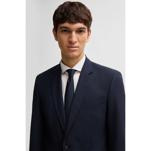 Load image into Gallery viewer, BOSS SLIM-FIT SUIT IN STRETCH VIRGIN WOOL
