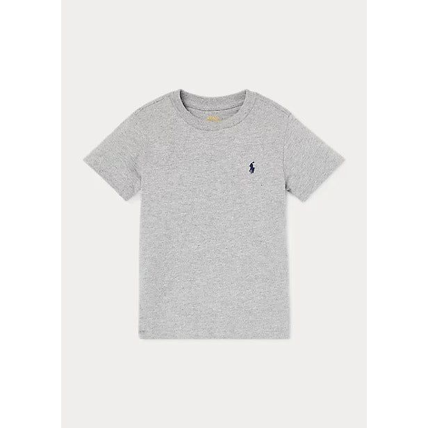 POLO RALPH LAUREN COTTON JERSEY CREWNECK T-SHIRT - Yooto