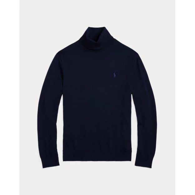 RALPH LAUREN Washable Wool Roll Neck Jumper