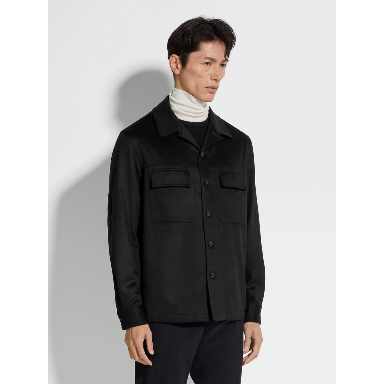 ZEGNA OASI CASHMERE ALBA OVERSHIRT