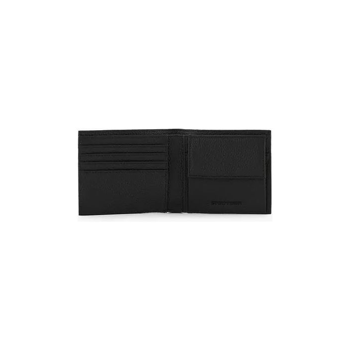 EMPORIO ARMANI GIFT BOX WITH LEATHER WALLET AND BELT WITH ALL-OVER EMBOSSED EAGLE - Yooto