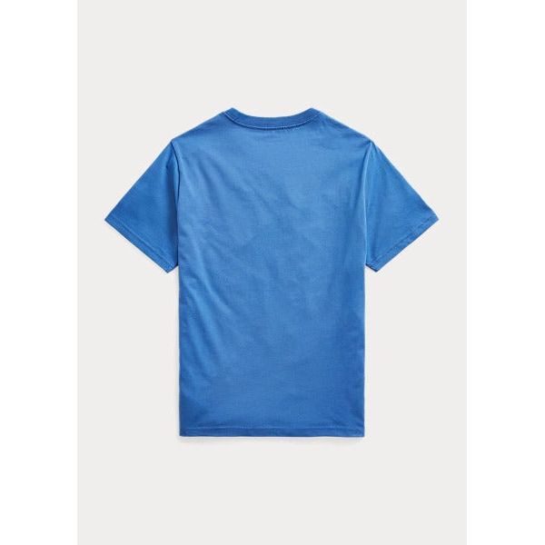 POLO RALPH LAUREN COTTON JERSEY CREWNECK T-SHIRT - Yooto