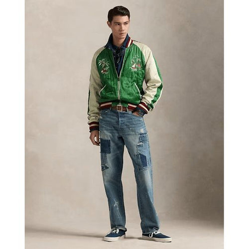 Load image into Gallery viewer, RALPH LAUREN Embroidered Satin Jacket
