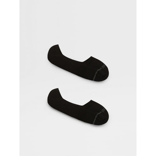 Load image into Gallery viewer, ZEGNA BLACK COTTON BLEND SOCKS
