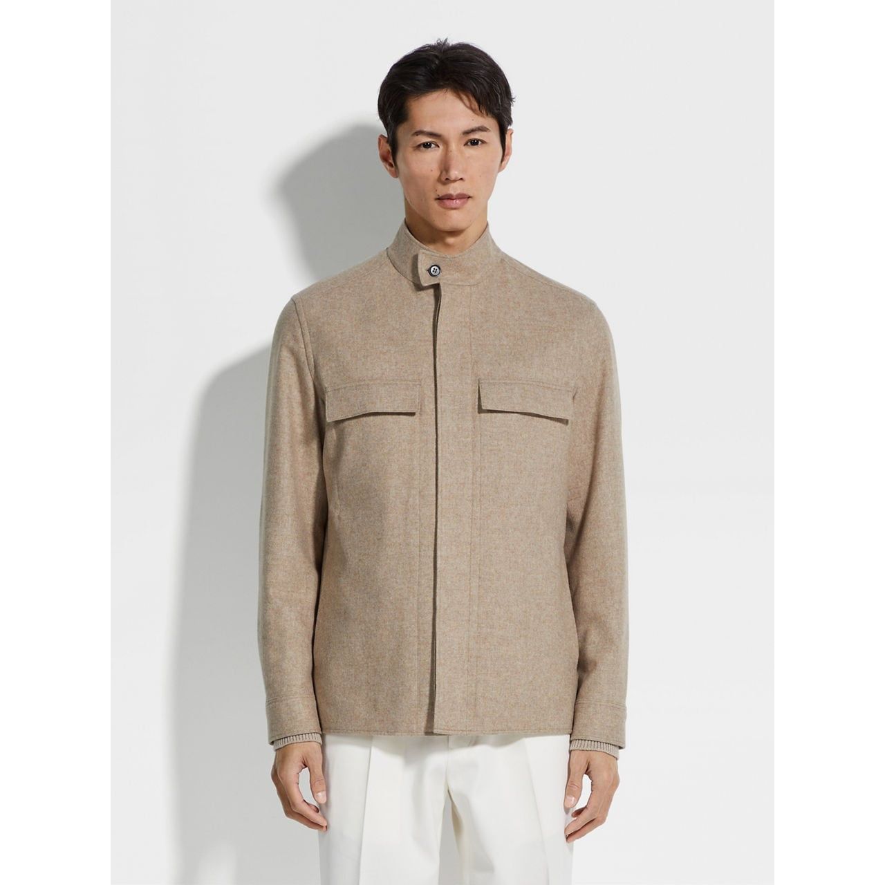 ZEGNA OASI CASHMERE OVERSHIRT