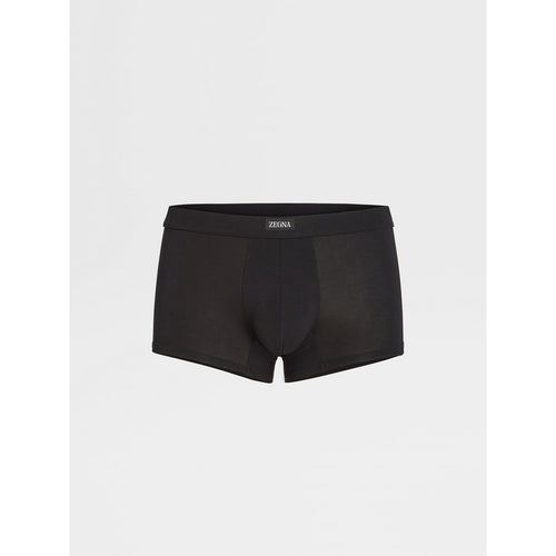 Load image into Gallery viewer, ZEGNA BLACK STRETCH MODAL TRUNKS
