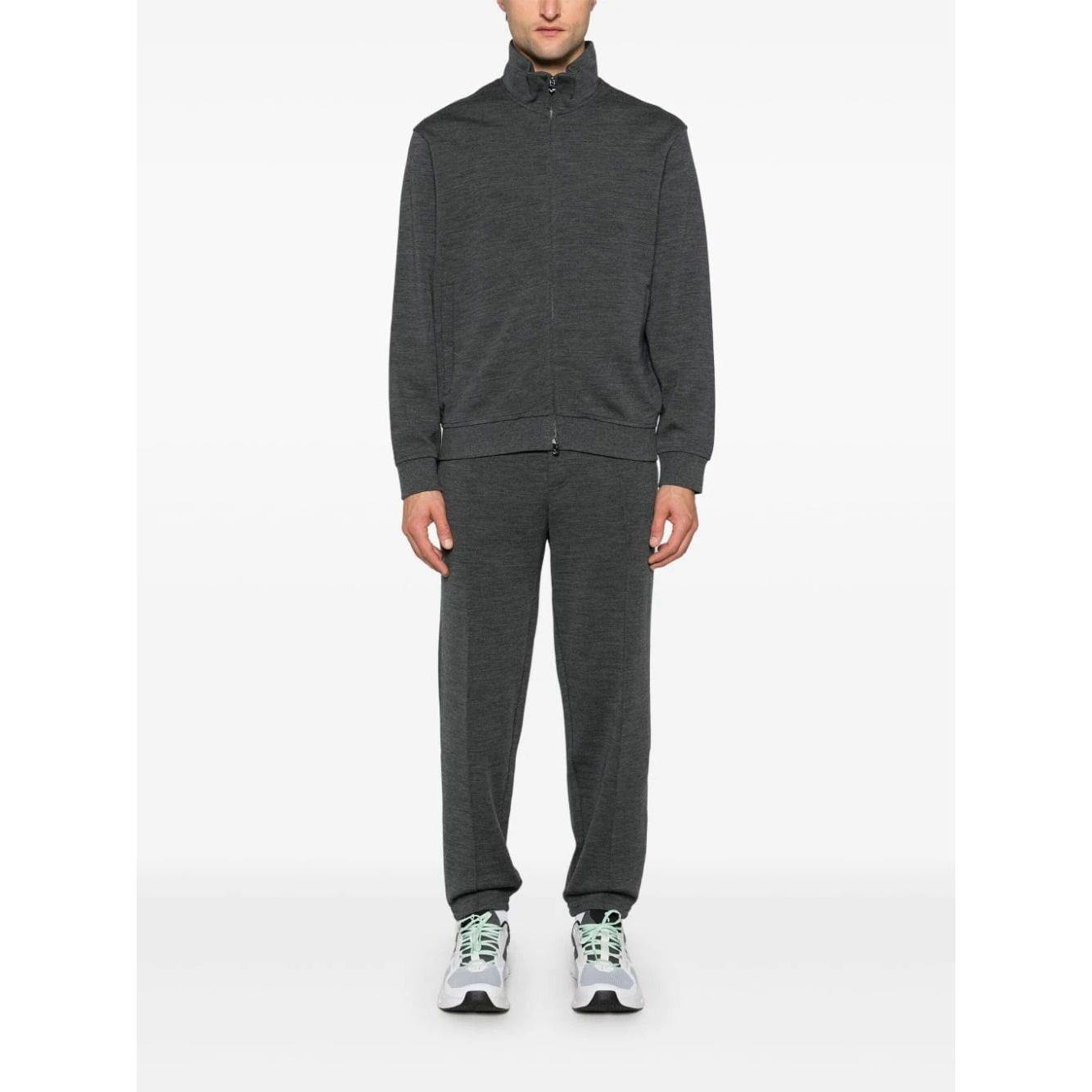 EMPORIO ARMANI zip-up sweatshirt