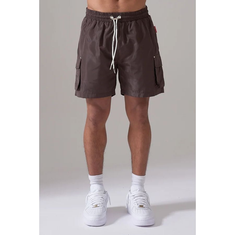 AZAT MARD CHOCOLATE SWIM SHORTS