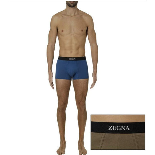 Load image into Gallery viewer, ZEGNA FANGO GREEN STRETCH COTTON TRUNKS
