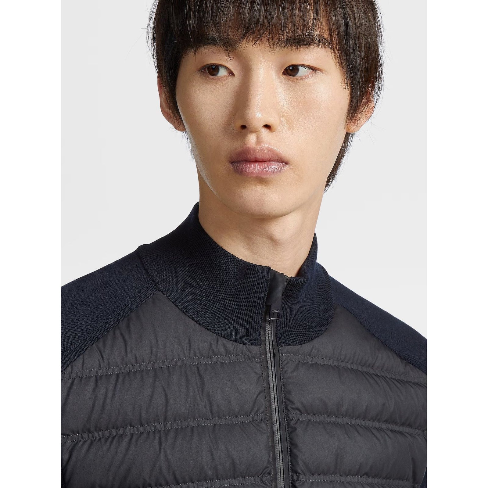 ZEGNA Navy Blue High Performance™ Wool Cardigan