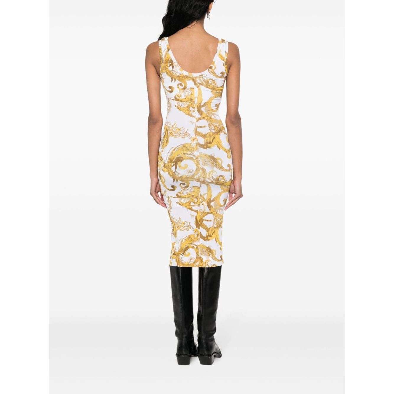 VERSACE JEANS COUTURE DRESS WITH LOGO - Yooto