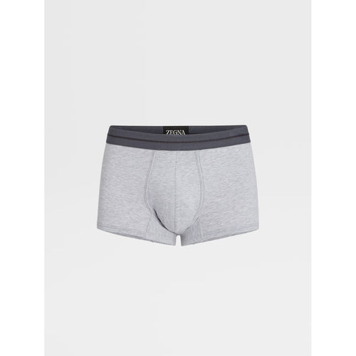 Load image into Gallery viewer, ZEGNA GREY STRETCH COTTON BLEND TRUNKS
