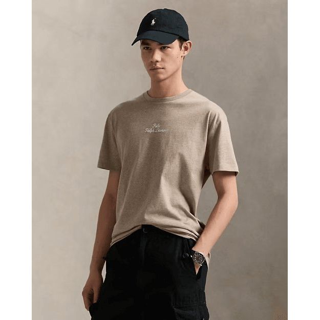 RALPH LAUREN Classic Fit Logo Jersey T-Shirt