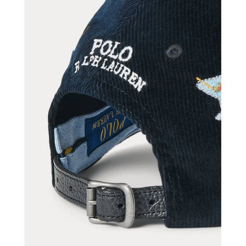 Load image into Gallery viewer, RALPH LAUREN Embroidered Corduroy Ball Cap
