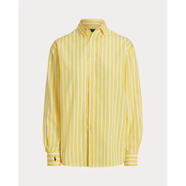 POLO RALPH LAUREN RELAXED FIT STRIPED COTTON SHIRT - Yooto