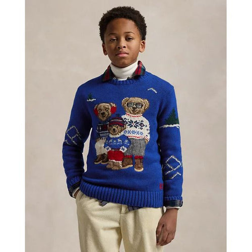 Load image into Gallery viewer, RALPH LAUREN Polo Bear Family Jumper
