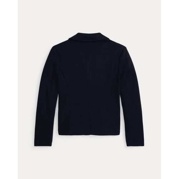 RALPH LAUREN Logo Double-Knit Blazer